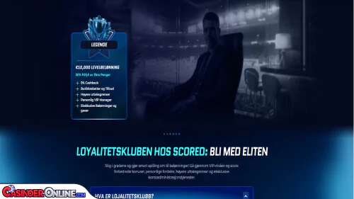 Scored Casino Vip-programmet