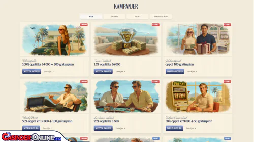 VipLuck Casino Bonuser