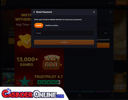 Blaze Spins Casino Problemer med innlogging