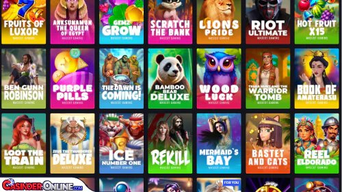 Blaze Spins Casino Spilleautomater