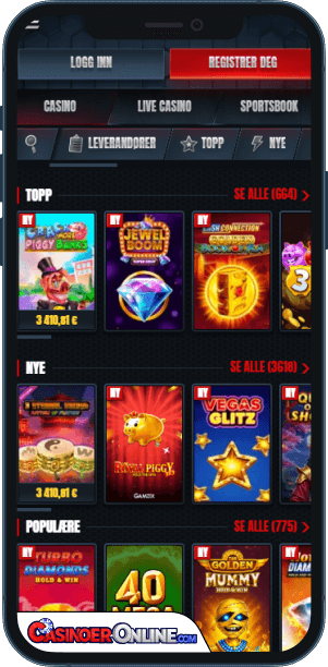 Glorion Casino Mobilapp
