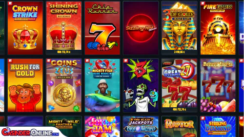 Glorion Casino Spilleautomater