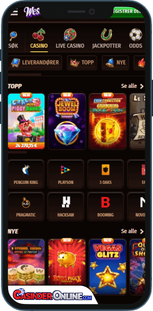 Westace Casino Mobilapp
