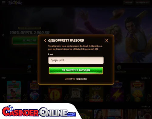 Westace Casino Problemer med innlogging