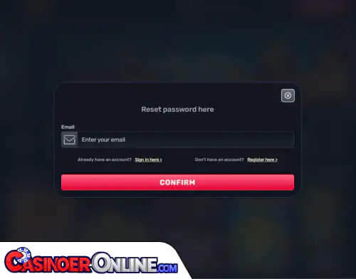 TheSlotz Casino Problemer med innlogging