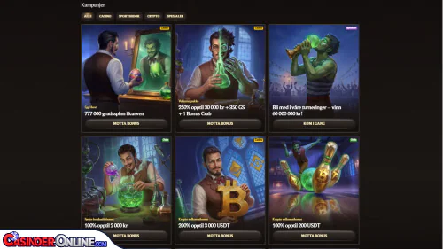 AlterSpin Casino Bonuser