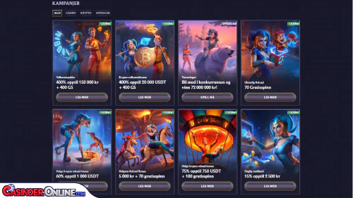 LolaJack Casino Bonuser