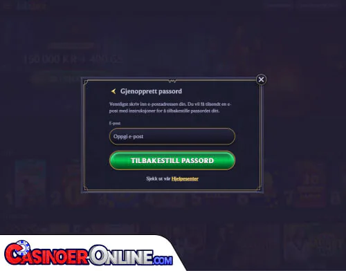 LolaJack Casino Problemer med innlogging