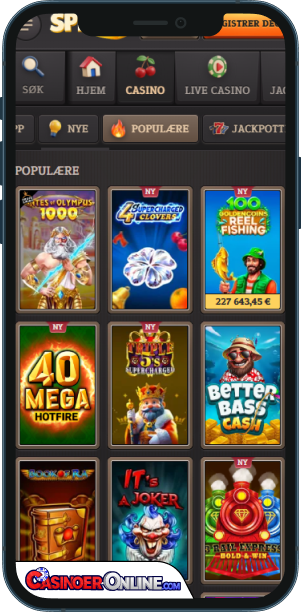 SpinBoss Casino Mobilapp