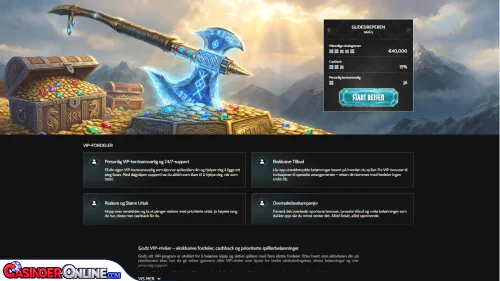 Godz Casino Vip-programmet